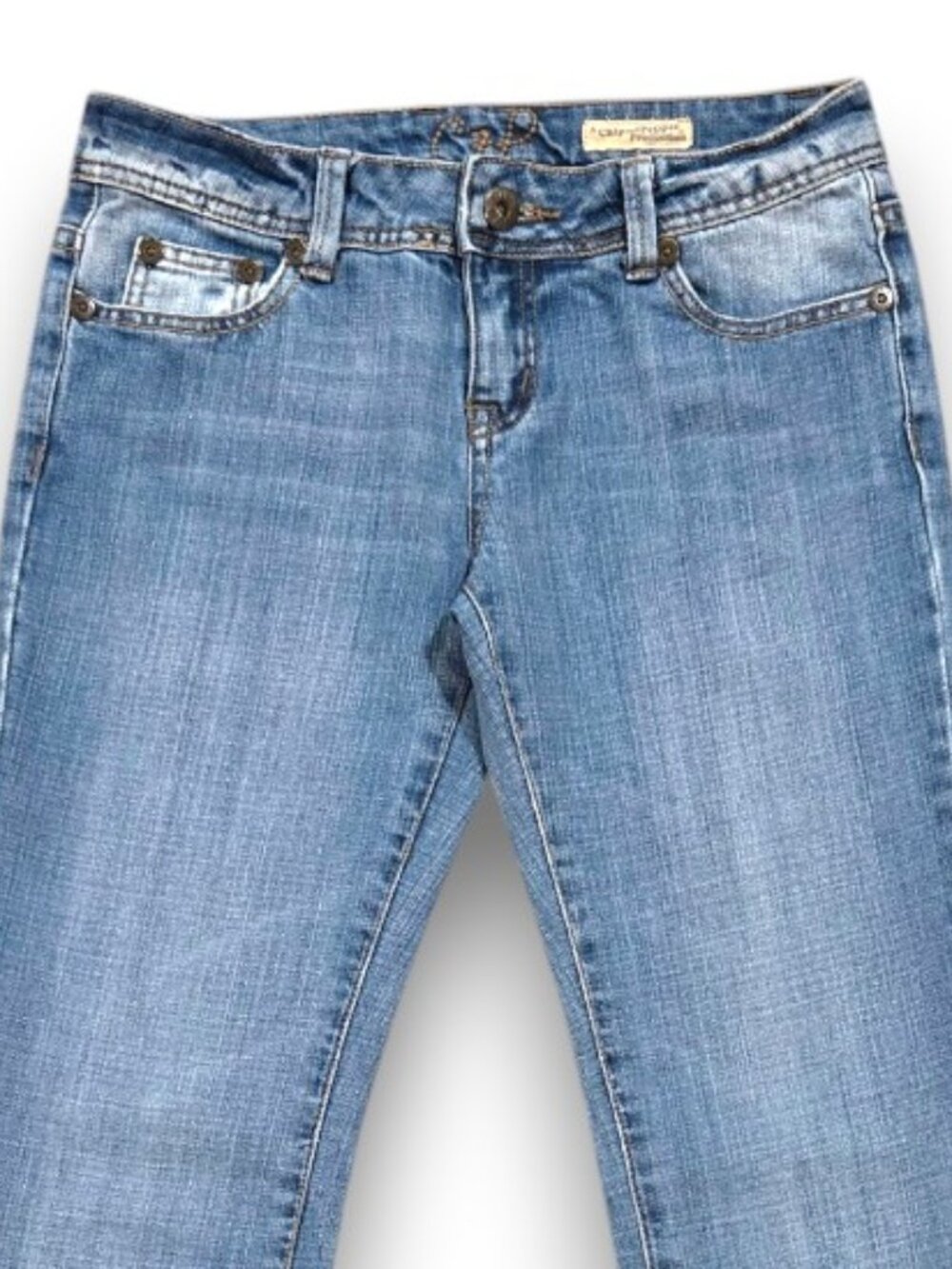 Chip & Pepper Jeans SIZE 5 Women-Junior Low Rise Flare  W28 L31 Y2K Medium Wash - Picture 9 of 16